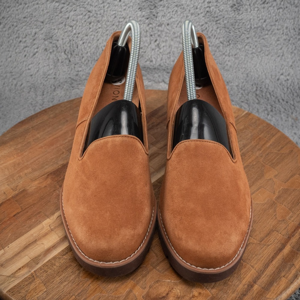 Vionic‎ Water Repellent Wedges Willa Wedge Toffee NEW Size 9.5 - Picture 2 of 7